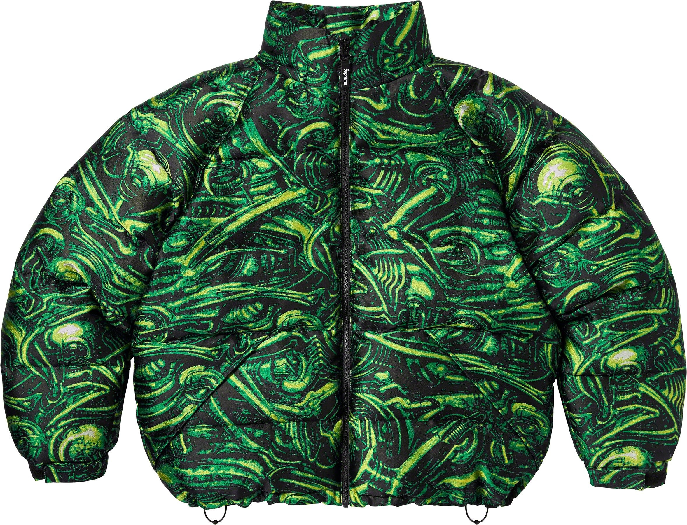 H.R. Giger Jacquard Down Puffer Jacket view 20